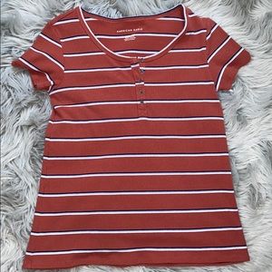 American Eagles Striped Shirt